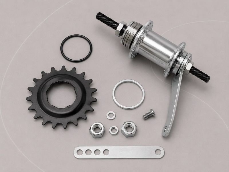 CUBO CONTRA PEDAL SHUN FENG 36F COMPLETO CR 