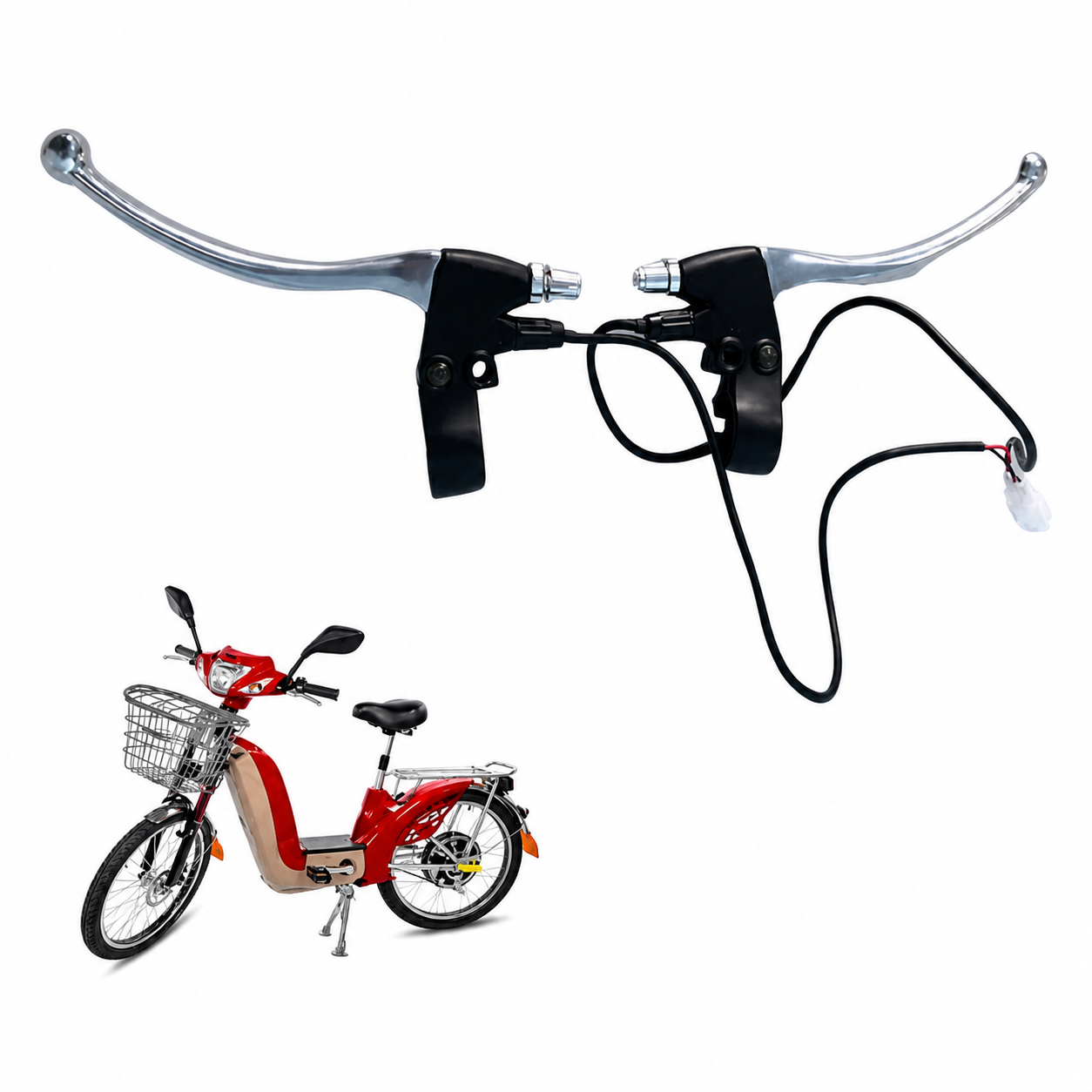 MANETE DE FREIO DIR/ESQ BIKE ELETRICA 