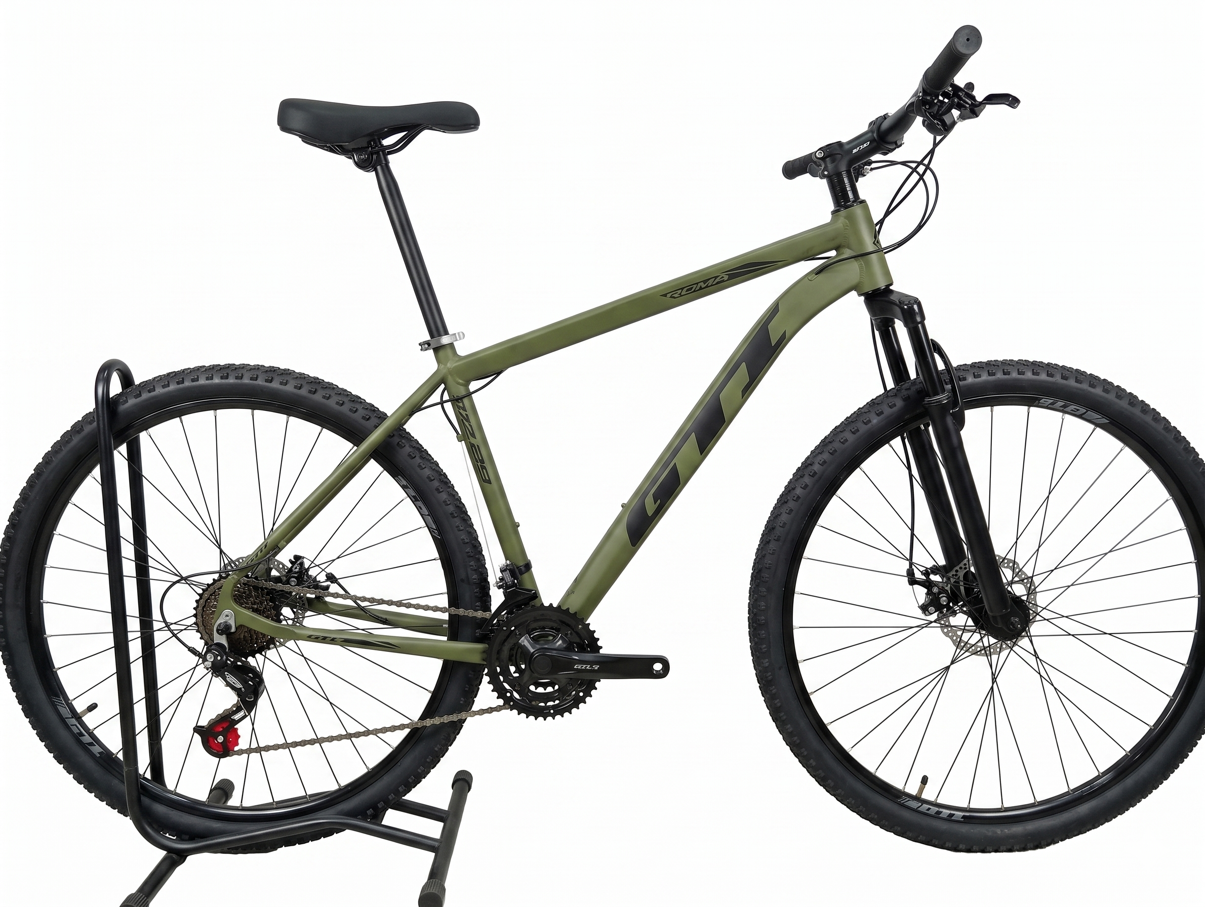 BIC. GTI ROMA MTB AL 29X19 VD MILITAR FOSCO 