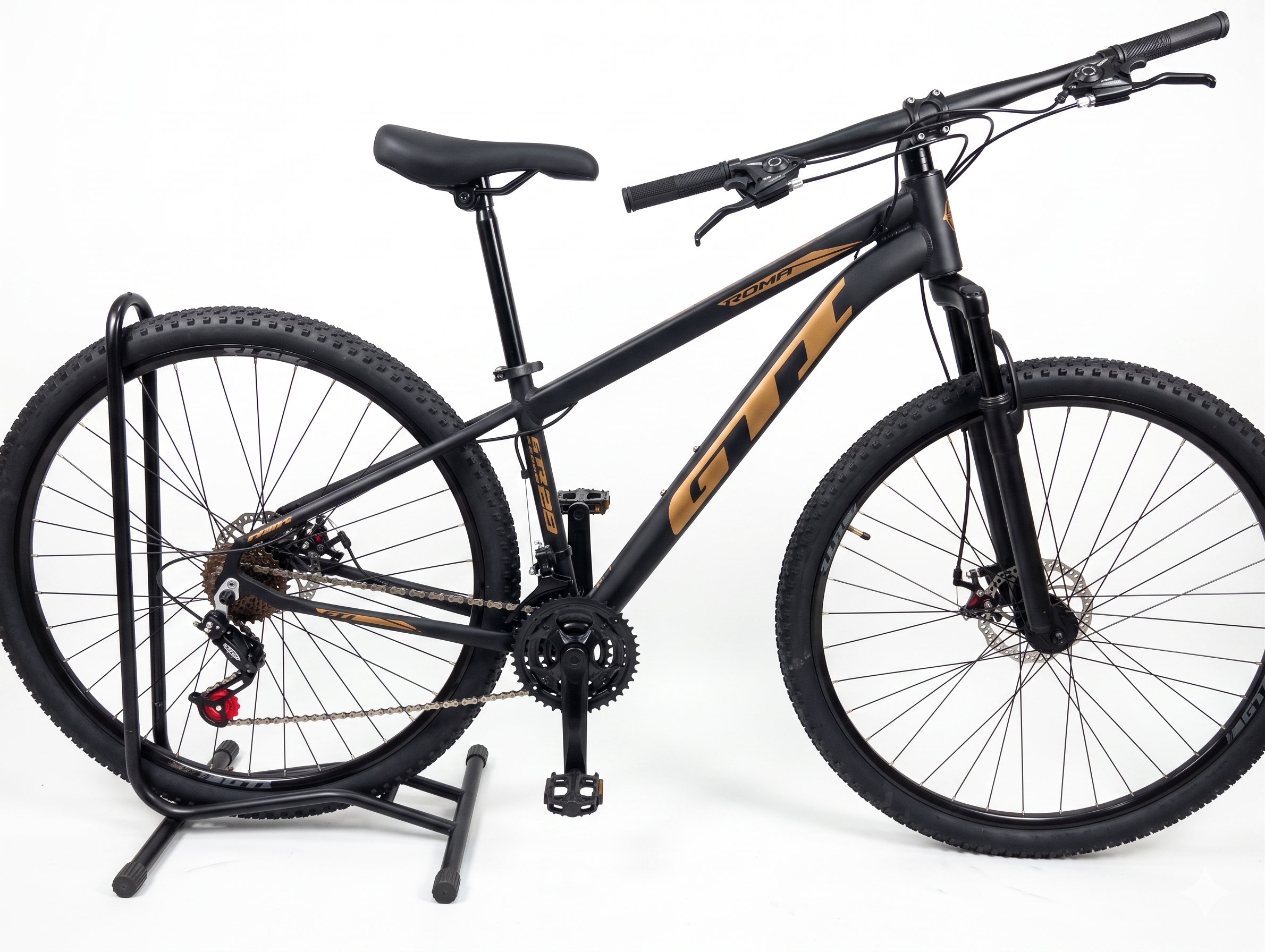 BIC. GTI ROMA MTB AL 29X17 PTO/DOURADO FOSCO