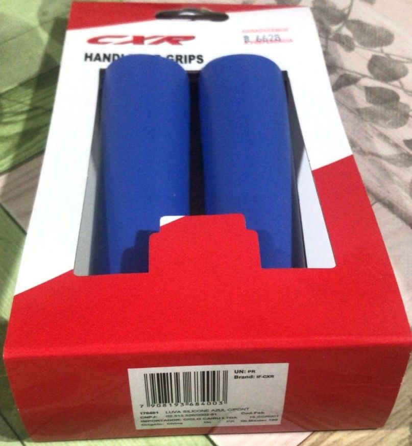 MANOPLA CXR SILICONE C/PONT. AZ