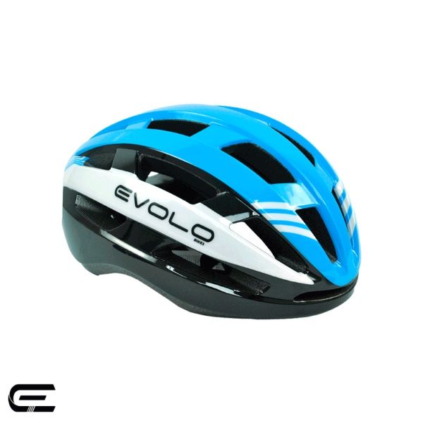 CAPACETE EVOLO PTO/BC/AZ FOSCO 