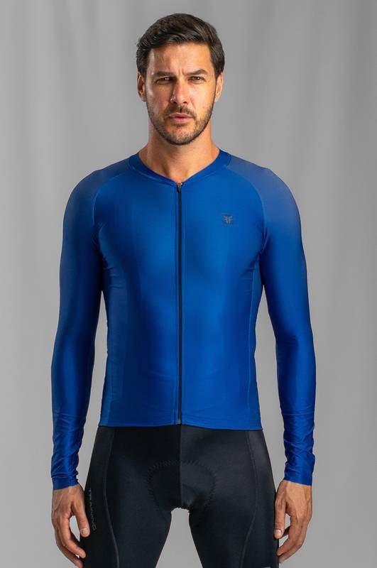 CAMISA FF MASC TRAINING M. LONGA OCEAN AZ...