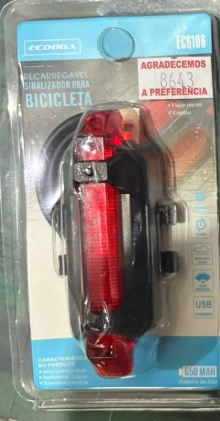 REFLETOR TRAS ECOODA C/CAR. USB EC6106 LU...