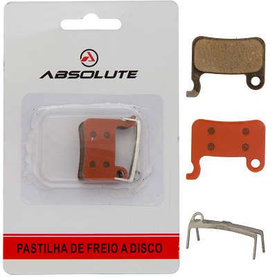 PASTILHA FREIO ABSOLUTE ABS-04S ORGANICA ...