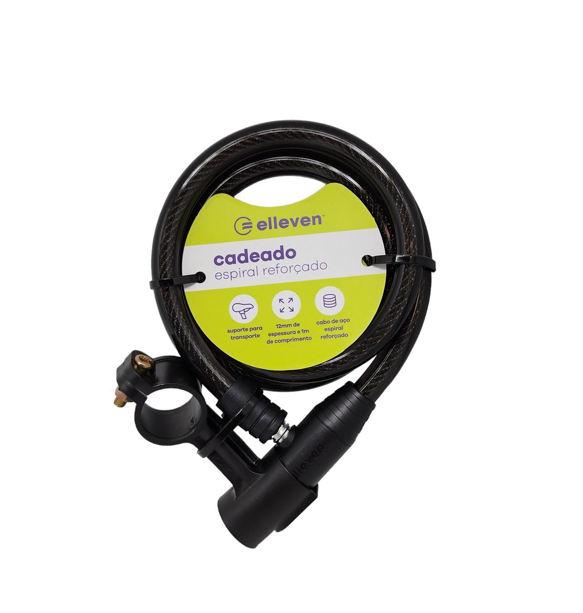 CADEADO ELLEVEN ESP. FUME GR 12MMX1M  