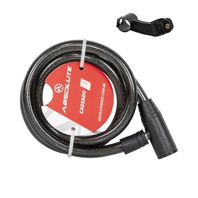 CADEADO ABSOLUTE ESP. 1MX12MM PTO (51567)