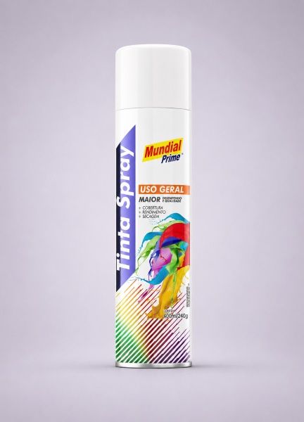 TINTA SPRAY MUNDIAL 400ML BC