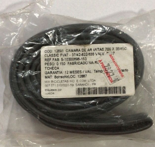 CAMARA MITAS 700X35/40C CLASSIC FV47 