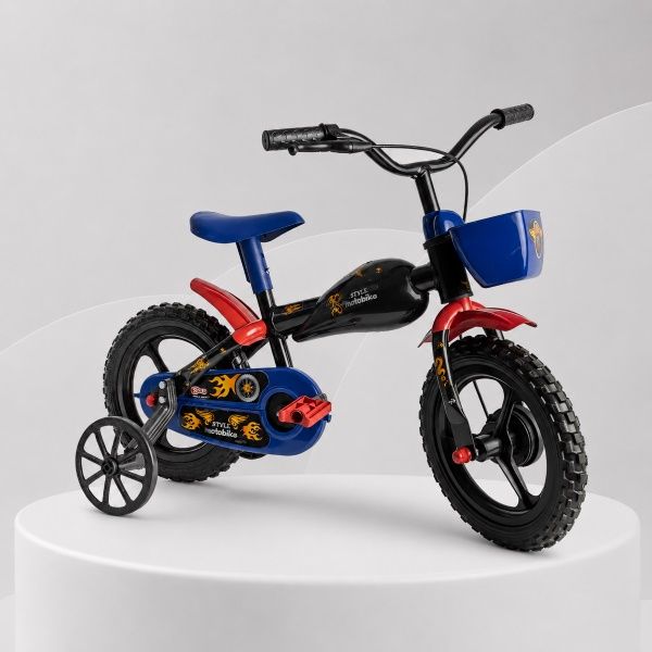 BIC. STYLL ARO 12 M. MOTO BIKE 