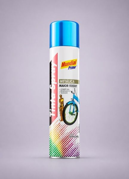 TINTA SPRAY MUNDIAL 400ML AZ MET